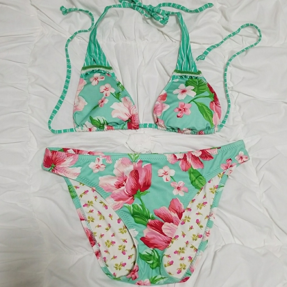 Betsey Johnson Floral Bikini